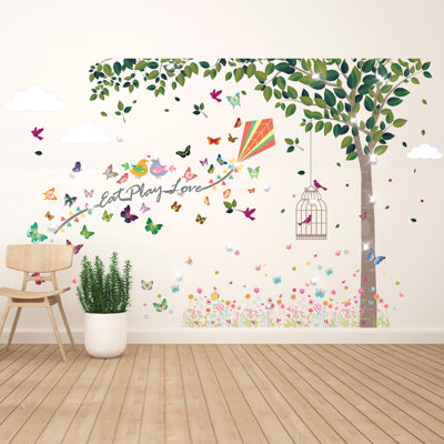 Décalcomanie murale joy of spring