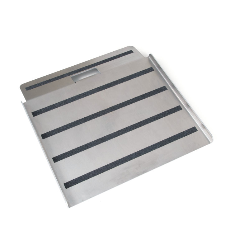 Rampe unie en aluminium