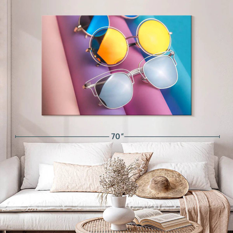Shuttleworth Chic Tinted Sunglasses, 8" H x 12" W