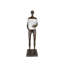 Bronze Standing Lady holding Pot Sculpture