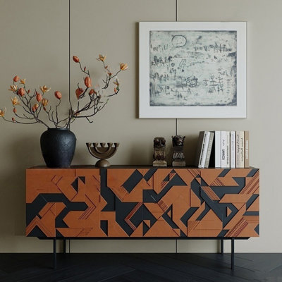 Modern minimalist luxury-style sideboard