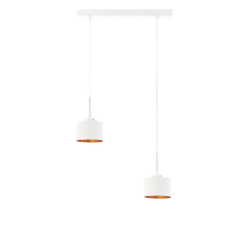 Harpa 2 - Light Drum Pendant, White, White
