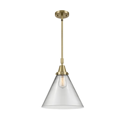 Luminaire suspendu conique 1 lumière Xaniah