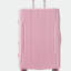 Ensembles de bagages 3 pièces, valises rigides durables en ABS rigide avec roues pivotantes doubles 20/24/28 pouces (rose)