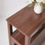 Table de bout à chargement rustique Enric avec tiroirs et ports USB-126137650