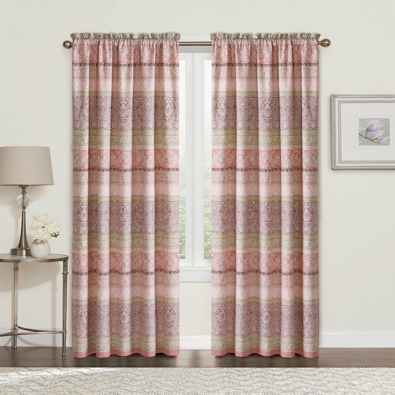 Semi Sheer Curtain Pair