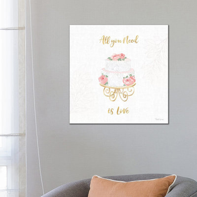All You Need Is Love IX by Beth Grove - Wrapped Canvas Print