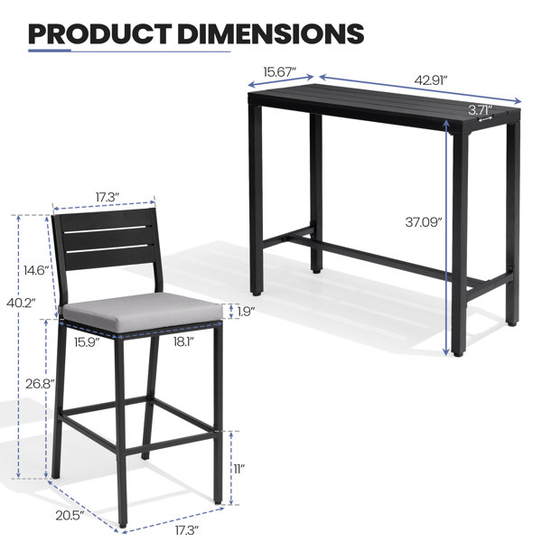 Dimensions du produit