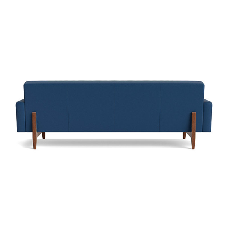 Tyler Leather Sofa (95"), Leather - Deep Blue