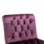 Chaise de salon en velours sans accoudoirs-118445417