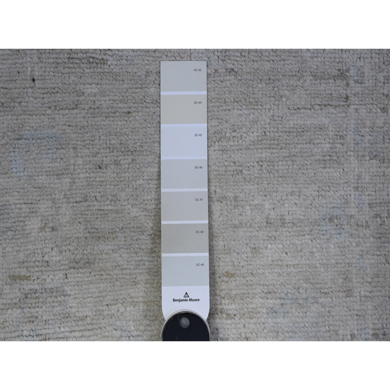 Tapis de couloir oriental à poils longs 2 pi 8 po x 12 pi 2 po Angora
