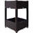 Elevated Herb Beds - 15.7"X15.7"X27.7", Brown, Culinary Adventure Modular Planters For Small Spaces Veggies/Flowers/Herbs
