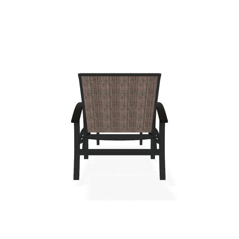 Chaise longue inclinable Askar, Alliage Sunbrella®, Graphite texturé, Bois de plage P40