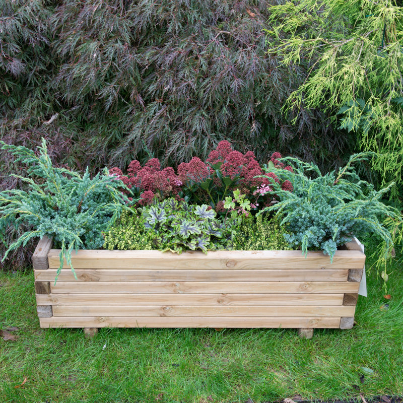 Handmade Wood Planter Box