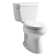 Highline® Classic 1.28 GPF Water Efficient Elongated Two-Piece toilet (Seat Not Included)