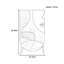 Armoire moderne à double porte Abstraction