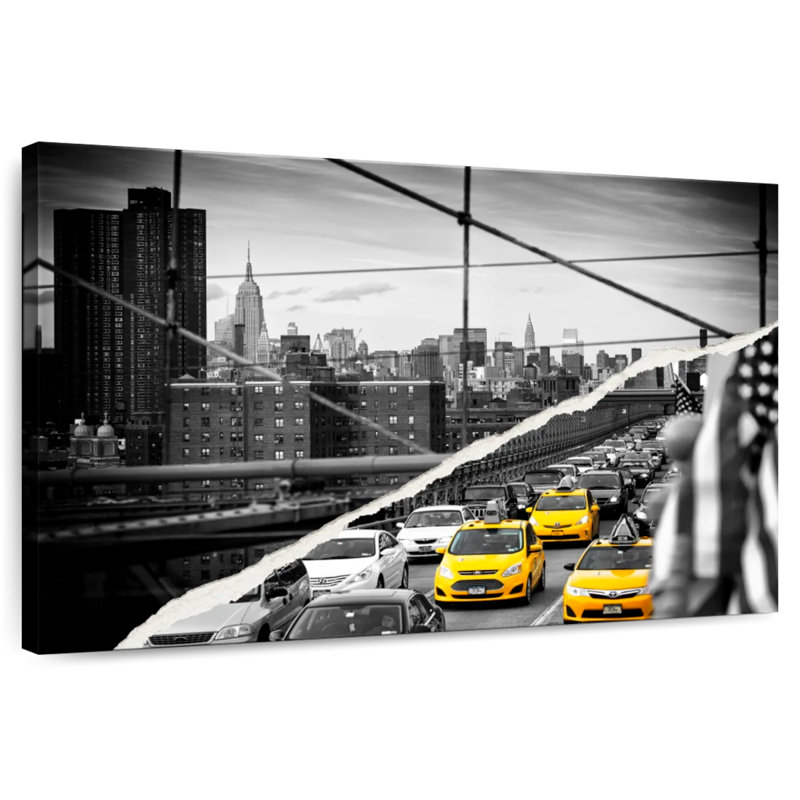 Mehar Dual Torn NYC, 8" H x 12" W