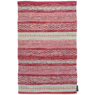 Saffron Striped Hand Woven Area Rug