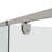 50-54" W X 71" H Piovt Swing Glass Shower Door,Pivot Frame Sliding Shower Door With 1/4"(6Mm) Clear SGCC Tempered Glass,Chrome Finish Shower Doors,Reversible Installation-119869778