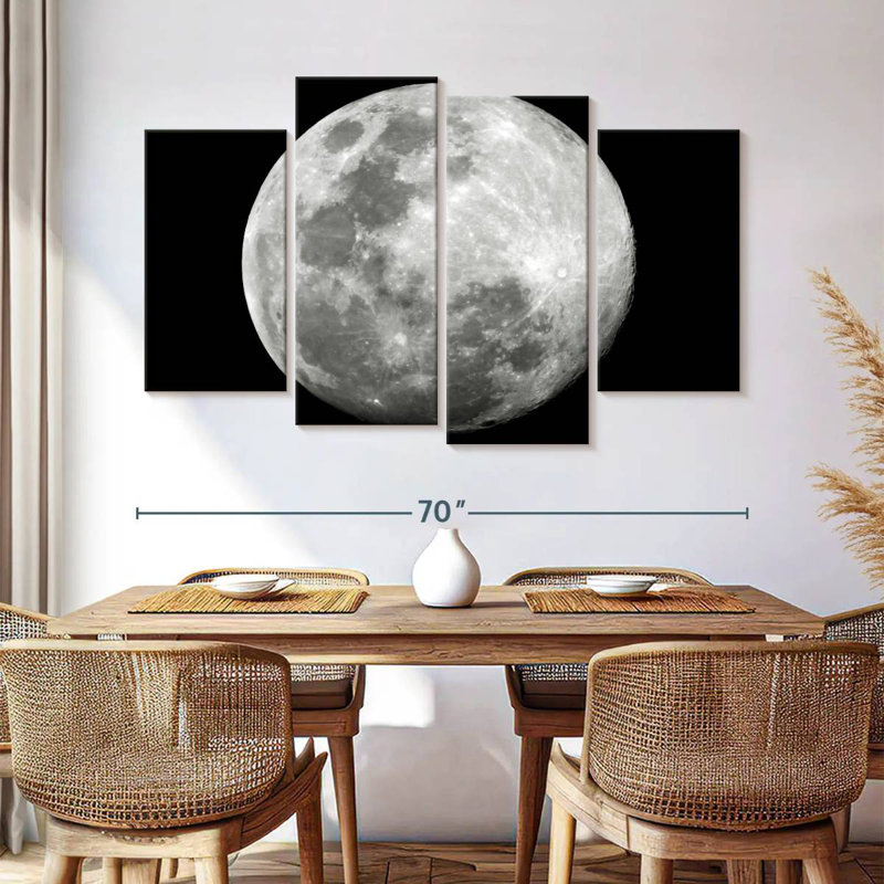 Oberle Simple Moon, 42" H x 68" W