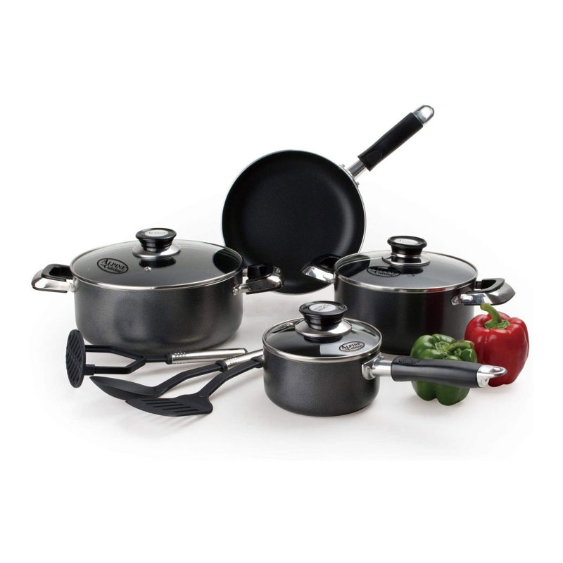 10 - Piece Non-Stick Aluminum Cookware Set