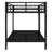 Bunk Bed for Teens and Adults, with Sturdy Frame