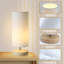 Lampe de table en bois massif Yurith