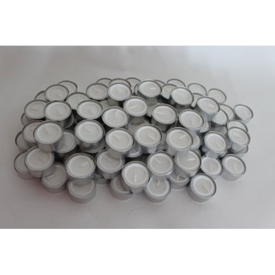 Ensemble de bougies chauffe-plat 100 pièces Tealights