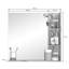 Gül 3 Piece Bathroom Furniture Suite with Mirror
