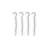 OneConcept Metal Swing Set with 3 Swing(s)-458545551