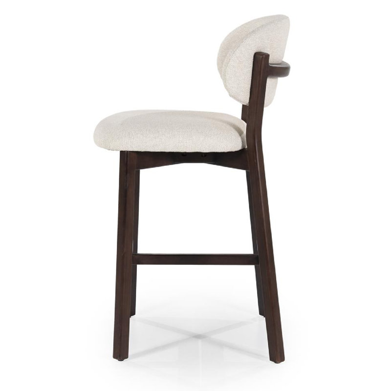 Mikky Barstool, Beige, Black