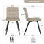 Leann Tufted Velvet Upholstered Back Side Chair-739582755