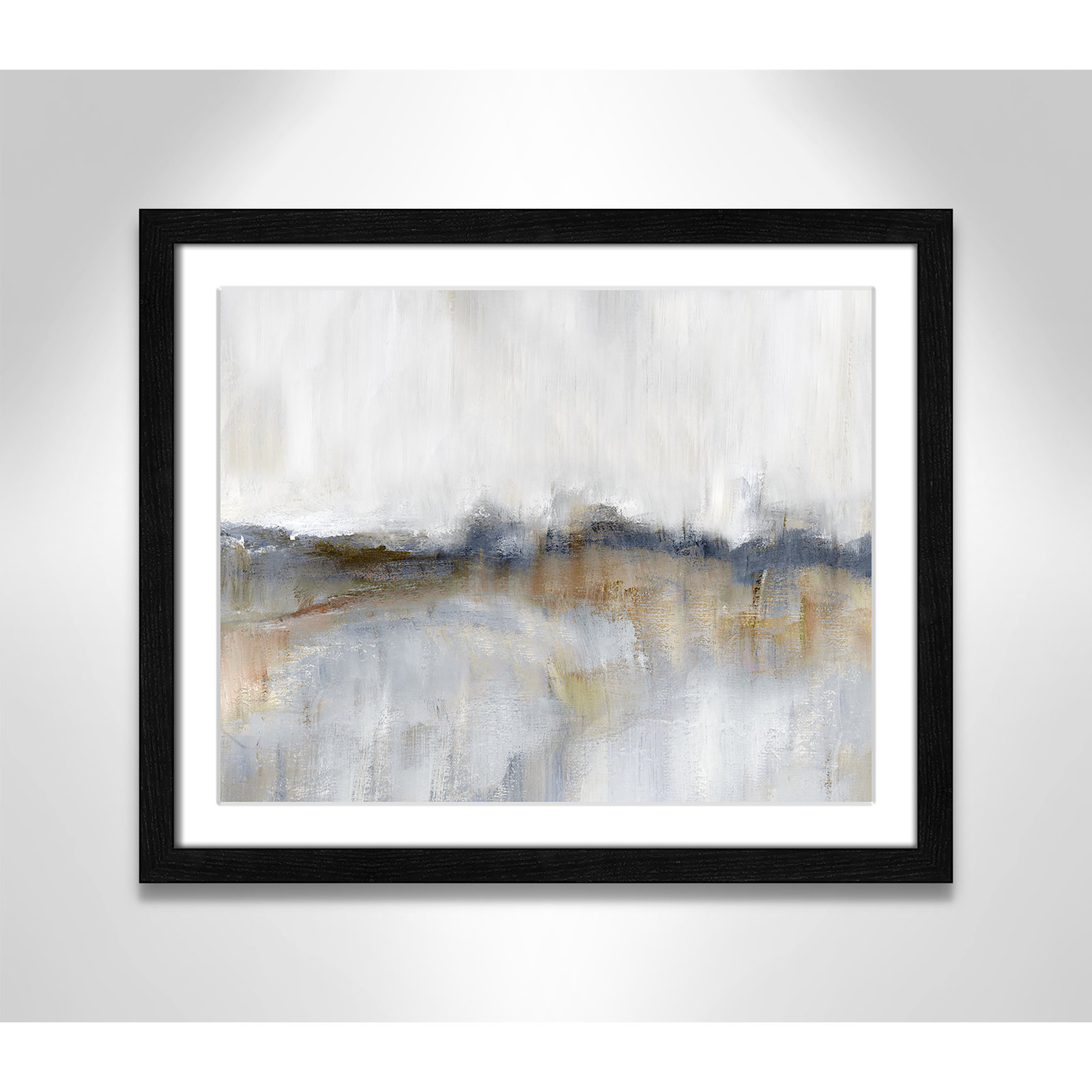 Autumnal Tide by Nan, Black Framed, 16" H x 19" W x 0.75" D