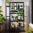 62" High Portable Greenhouse With Wheels And Adjustable Plant Storage Options, 62 Organizer Shelving,
