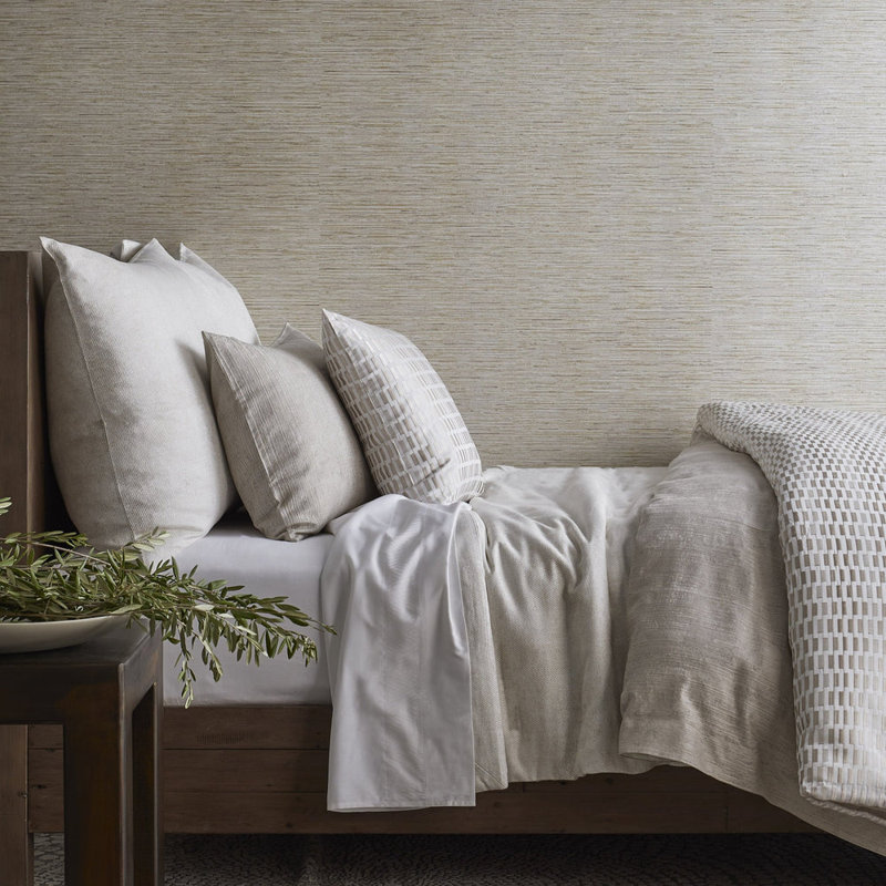 Ingot Square Pillow Cover & Insert, Gold