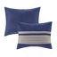 Ensemble d'édredon en faux suède 7 pièces 7 pièces Blue Cal King-125869274-125869272