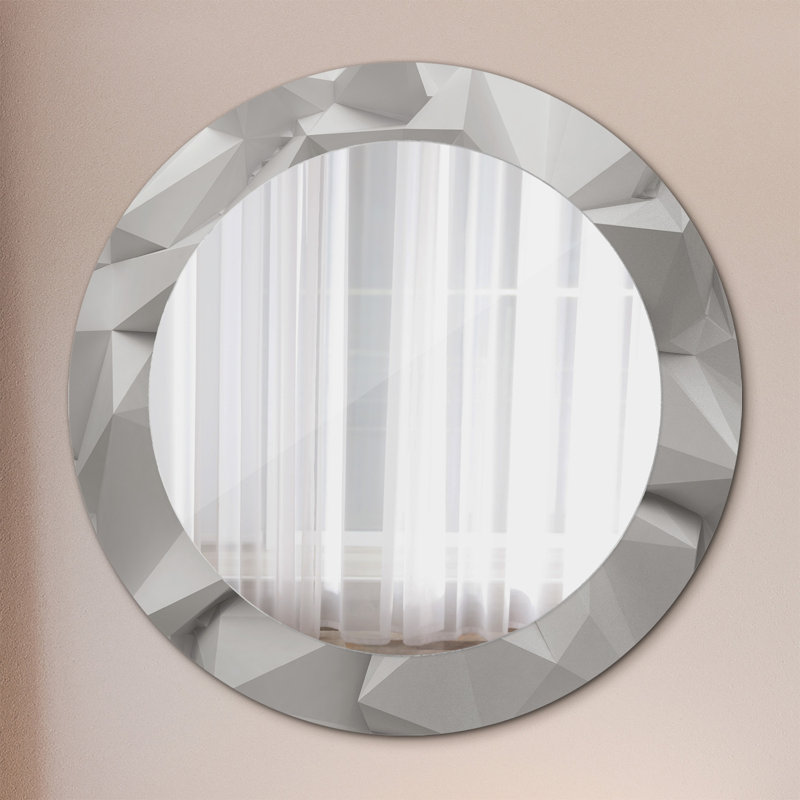 Huldar Glass Flat Wall Mirror