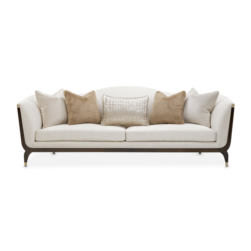 Paris Chic Sofa - Cremini/Espresso
