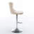 Swivel Velvet Barstools with Adjusatble Seat Height-1880070259-1880070283
