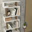 Jaoni 163cm H x 60cm W Geometric Bookcase-87636317