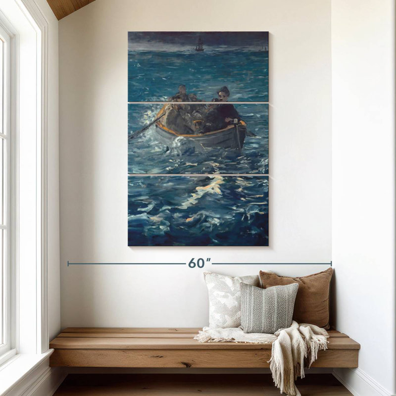 Mehar Rochefort's Escape, H 50 po x l 32 po