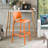 Sensilla Stackable Low Back Bar Stool-253008683