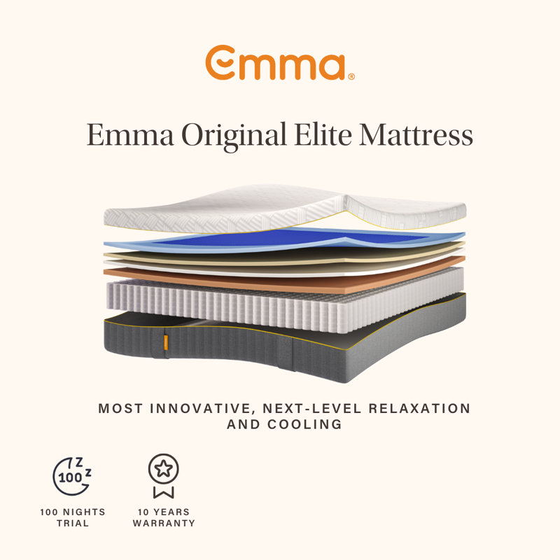Emma Original Elite Mattress , Double (4'6)