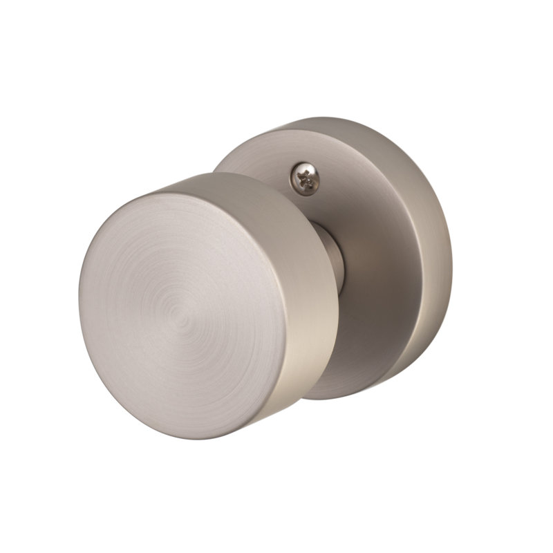 Fausse poignée ronde Zurich, Nickel satiné