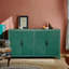 Buffet 59 ", 4 portes, Mid-Century moderne pour la maison - Vert