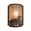 Rustic Lodge 1 - Light LED Flush Mounted Sconce-127388207-127388209