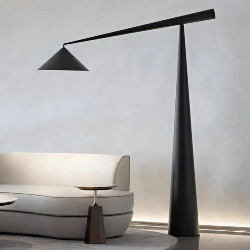 Symphony Tall Floor Lamp With Long Arm | Modern Floor Lamp For Living Room, Bedroom & Office