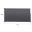 Auvent latéral rétractable pour écran de 138 pouces x 71 pouces, imperméable et résistant aux rayons UV (gris)-941822914-941822913