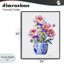 Blue Dynasty Blooms, estampe numérique, design par Shelly Craig-1841624687-1841624684
