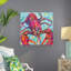 «Lilly Lobster III» par Jeanette Vertentes - reproduction d'art-2063453141-2083860975-2083861001